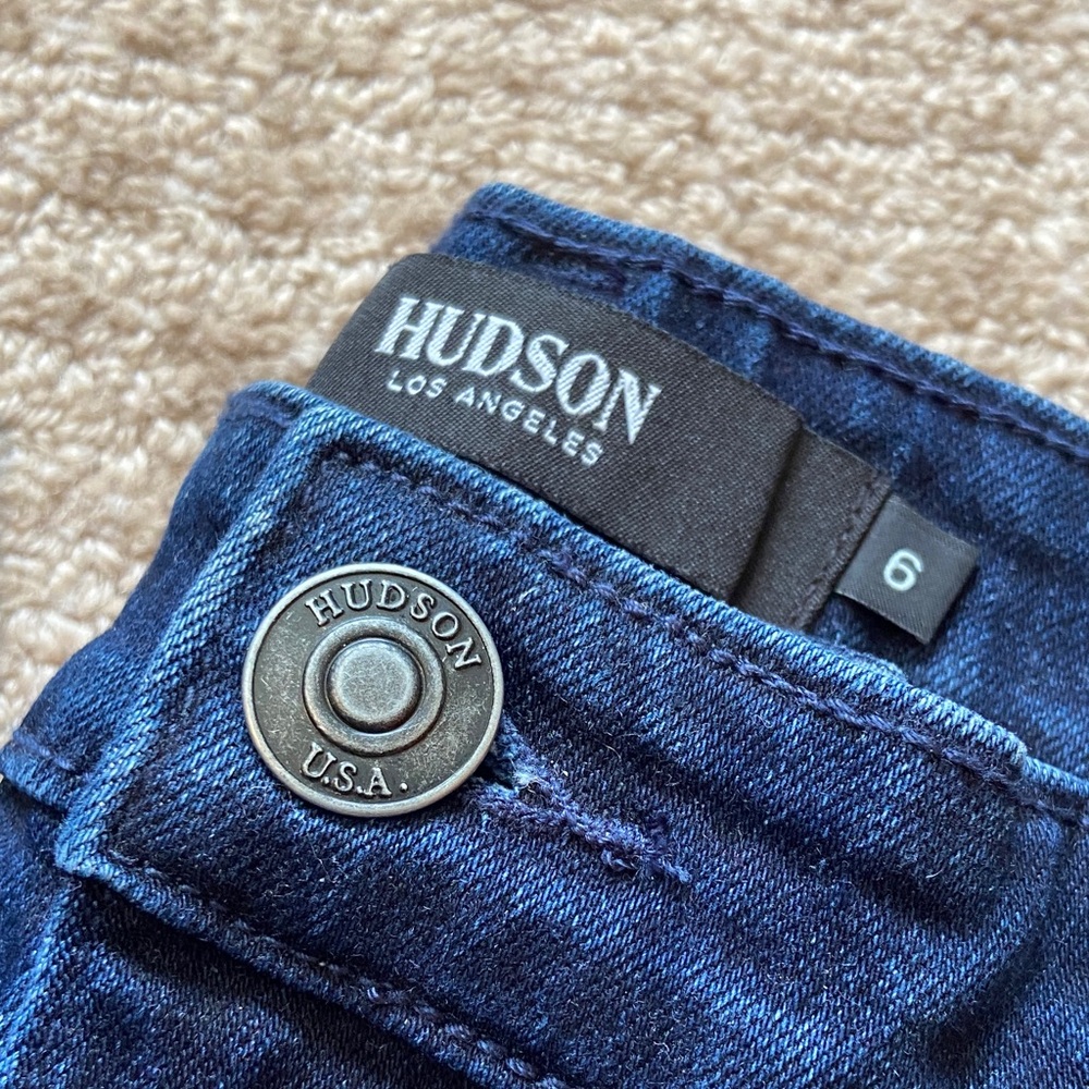 NEW Hudson‎ Dark Wash Denim Jeans Size 28